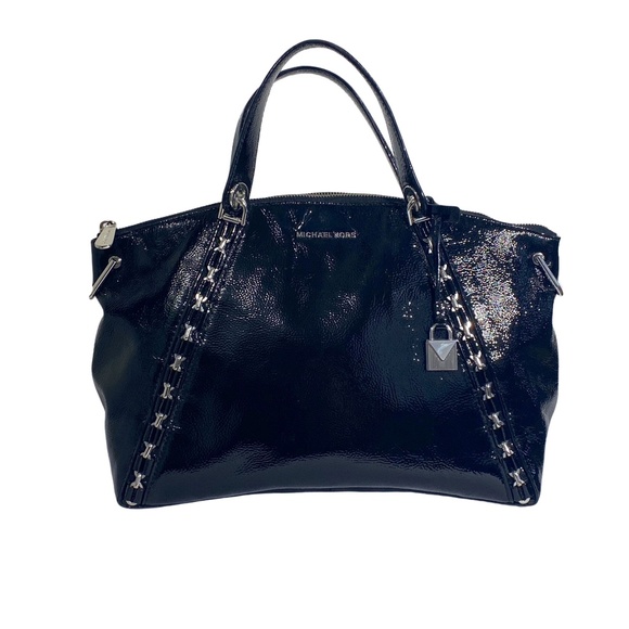 Michael Kors Handbags - Michael Kors Sadie Patent Leather Satchel EUC